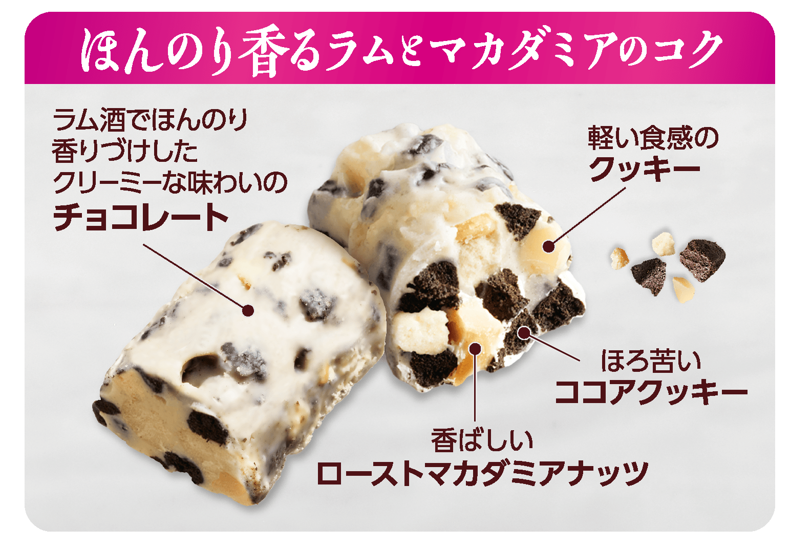 大人のクランチ 薫るクッキー＆クリーム